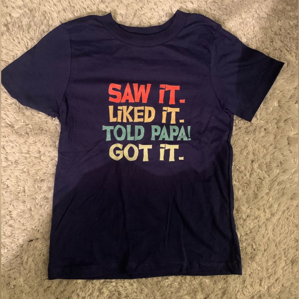 Never worn funny toddler t shirt